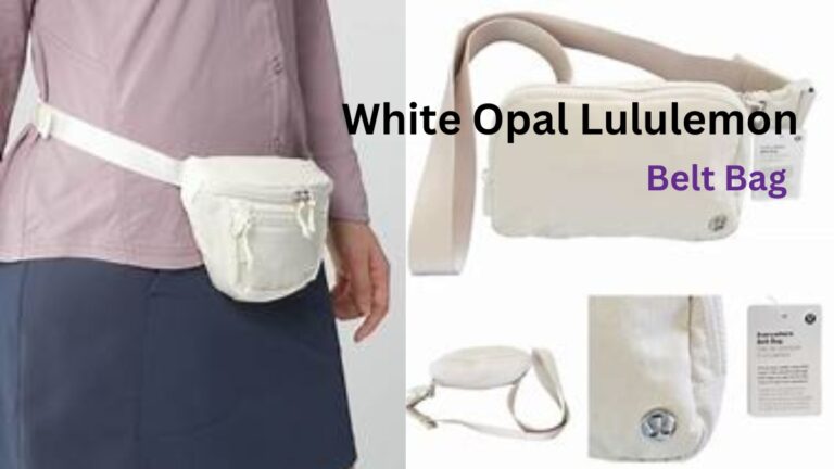 White Opal Lululemon Belt Bag: Elevate Your Style with an Ethereal Touch